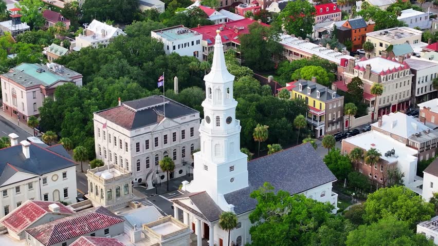 Aerial view of St. Michael