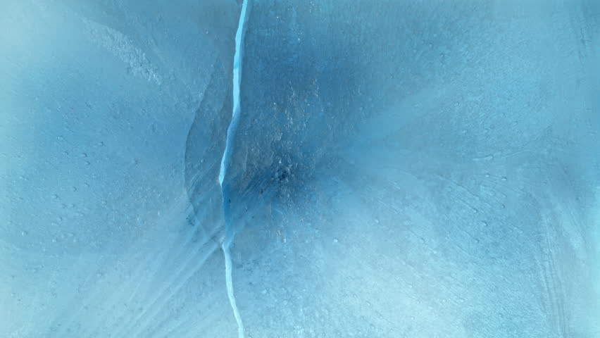 Super Slow Motion Shot of Ice Breaking at 1000 fps.