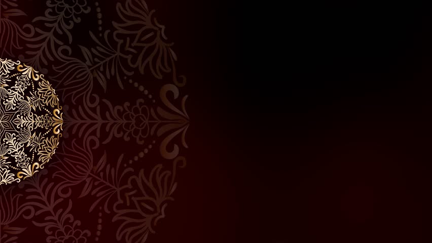 decorative motion motion terra root mandala animation for Ramadan and Eid. Suitable for Islamic events, presentations, and religious video projects.