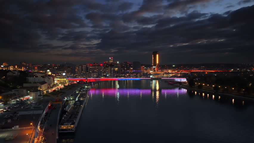 Aerial drone view of Branko