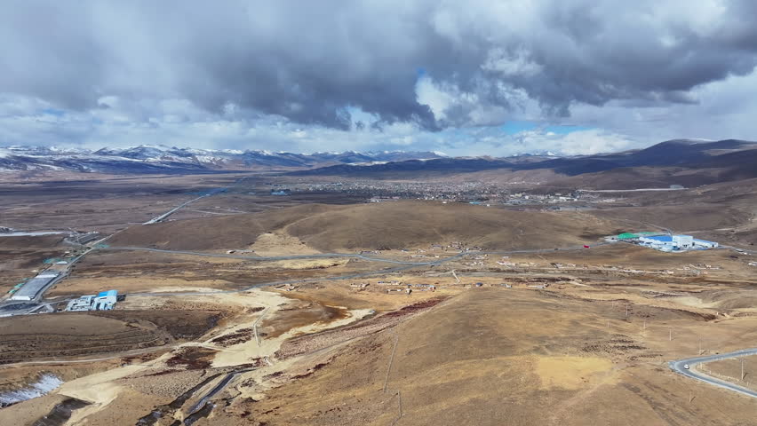 Overlooking Sichuan province Litang County