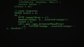 Unique digital video of quarantine text with computer coding in background. Data, networking, coding, computer language, programming, pandemic, isolation. - Powered by Shutterstock - Get 15% off with code: PIKWIZARD15