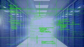 Animation of heart icon and data processing over computer servers. Global digital interface, connections, networks and data processing concept digitally generated video. - Powered by Shutterstock - Get 15% off with code: PIKWIZARD15