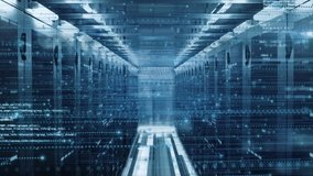 Animation of data processing over computer servers. Global business, finances, computing and data processing concept digitally generated video. - Powered by Shutterstock - Get 15% off with code: PIKWIZARD15