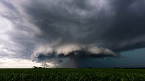 Heavy grey clouds and towering thunderclouds dominate the outdoor sky, creating an ominous dramatic atmosphere filled with depth, contrast, and growing tension as powerful storm conditions continue to develop - Powered by Shutterstock - Get 15% off with code: PIKWIZARD15