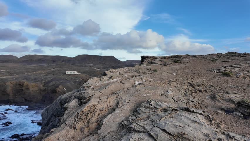 Mirador Playa de la Pared, Fuerteventura, Canary Islands, Spain. 