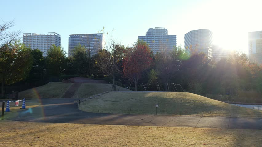 Shibaura Central Park, Japan Tokyo December 2025