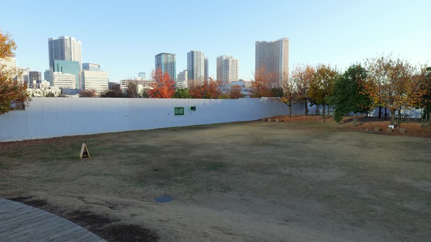 Shibaura Central Park, Japan Tokyo December 2025