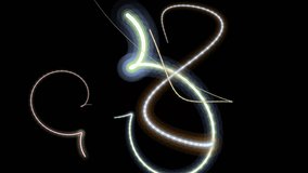 Dynamic light trails create abstract patterns against a black background, offering a visually captivating and artistic experience. - Powered by Shutterstock - Get 15% off with code: PIKWIZARD15