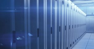 Animation of neon processing circle and math formulas over servers. Data processing, communication, math, informatics and technology concept digitally generated video. - Powered by Shutterstock - Get 15% off with code: PIKWIZARD15