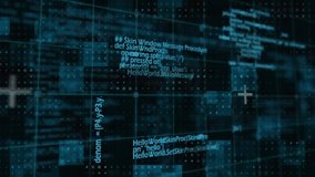 Animation of computer language over digital clock and squares against black background. Digitally generated, hologram, illustration, time, shape, abstract, coding and technology concept. - Powered by Shutterstock - Get 15% off with code: PIKWIZARD15