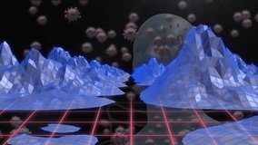 Animation of digital brain spinning over unk. Global data processing digital interface and technology concept digitally generated video. - Powered by Shutterstock - Get 15% off with code: PIKWIZARD15