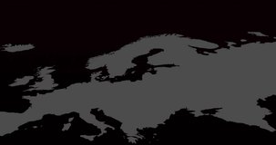 Europe map appearing on glitch backdrop, bar filling, rings pulsing showing encrypted data transfer. Technology, cybersecurity, digital, network, communication, futuristic, interface - Powered by Shutterstock - Get 15% off with code: PIKWIZARD15