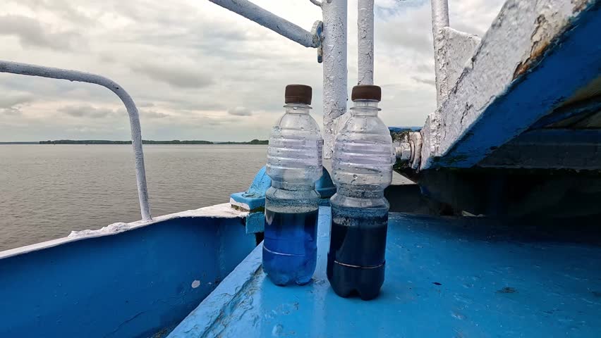 research vessel. Mobile laboratory on the ship