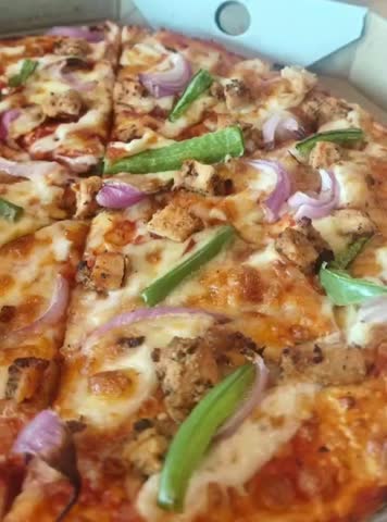 Cheesy Veg Pizza with Paneer, Onion, and Green Capsicum