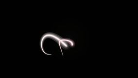 Captivating abstract light trails dance against a black backdrop, creating a dynamic and artistic visual experience. - Powered by Shutterstock - Get 15% off with code: PIKWIZARD15