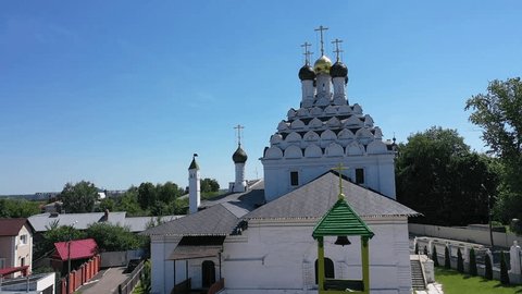 Aerial Circle around St Nicholas Church