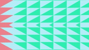 Dynamic animation featuring colorful geometric patterns composed of triangles, creating a visually engaging abstract design. - Powered by Shutterstock - Get 15% off with code: PIKWIZARD15