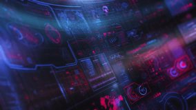 Futuristic digital interface displaying data and network connections - Powered by Shutterstock - Get 15% off with code: PIKWIZARD15