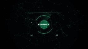 Digital finance concept with a futuristic network overlay showcasing data analysis - Powered by Shutterstock - Get 15% off with code: PIKWIZARD15
