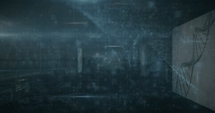 Animation of cyber attack warning over data processing. global technology and data processing concept digitally generated video. - Powered by Shutterstock - Get 15% off with code: PIKWIZARD15