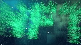 Animation of text with globe and network of connections. Global digital interface technology and networking concept digitally generated video. - Powered by Shutterstock - Get 15% off with code: PIKWIZARD15