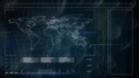 Animation of scope scanning with network of connections. Global internet security data processing connections and digital interface concept digitally generated video. - Powered by Shutterstock - Get 15% off with code: PIKWIZARD15