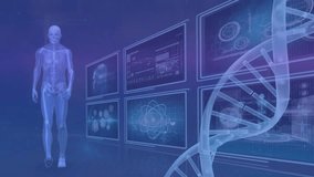 Animation of data processing and networks of connections over grind. Global online security connection technology and digital interface concept digitally generated image. - Powered by Shutterstock - Get 15% off with code: PIKWIZARD15