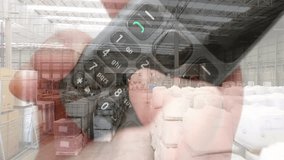 Animation of graph and data processing over unk cityscape. Business and technology concept. - Powered by Shutterstock - Get 15% off with code: PIKWIZARD15