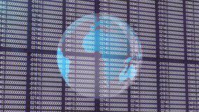 Animation of tech icons and data processing over globe and numbers. Global data processing and technology concept digitally generated video. - Powered by Shutterstock - Get 15% off with code: PIKWIZARD15
