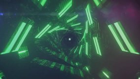 Animation of network of connections over neon geometrical shapes. global connections, data processing and digital interface concept digitally generated video. - Powered by Shutterstock - Get 15% off with code: PIKWIZARD15