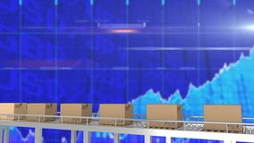 Animation of data processing over start globe and grid. Global shipping and connections concept digitally generated video. - Powered by Shutterstock - Get 15% off with code: PIKWIZARD15