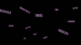 Animation of numbers changing and data processing over qr code. global computing, data processing and digital interface concept digitally generated video. - Powered by Shutterstock - Get 15% off with code: PIKWIZARD15