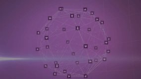 Animation of currency symbols over world map and data processing. Global technology, computing and digital interface concept digitally generated video. - Powered by Shutterstock - Get 15% off with code: PIKWIZARD15