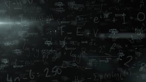 Animation of mathematical equations over grey background. Global science, computing, connections and data processing concept digitally generated video. - Powered by Shutterstock - Get 15% off with code: PIKWIZARD15