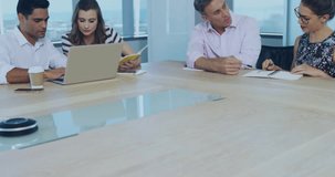 Use of digital resources, networks and technologies can help simplify interactions between executives in a conference room setting. Global business data processing connections technology and digital - Powered by Shutterstock - Get 15% off with code: PIKWIZARD15