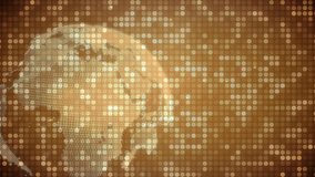 Animation of globe and human brain over data processing. Global science research and digital interface concept digitally generated video. - Powered by Shutterstock - Get 15% off with code: PIKWIZARD15