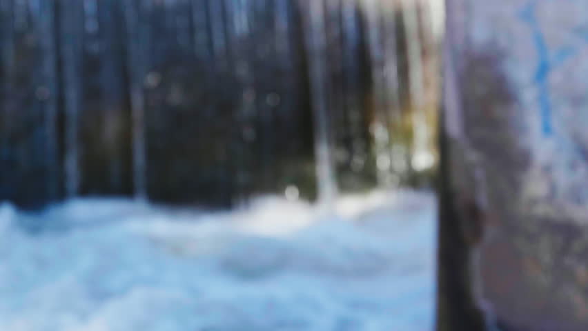 Water fall blurred background, water management, irrigation, farming, water conservation, American Southwest, Albuquerque New Mexico, slow motion