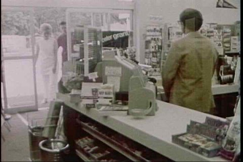 1970s - A cautionary film for convenience store owners about the risks of underage alcohol sales and the various ploys minors use to outwit store clerks.