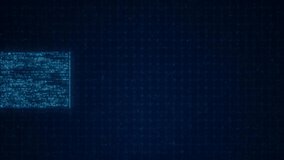 Binary Code Zeros Ones Data Flow Neural Network Visualization with Digital Nodes, Big Data AI Machine Learning Algorithm System, Digital Technology Background for Artificial Intelligence Concept - Powered by Shutterstock - Get 15% off with code: PIKWIZARD15