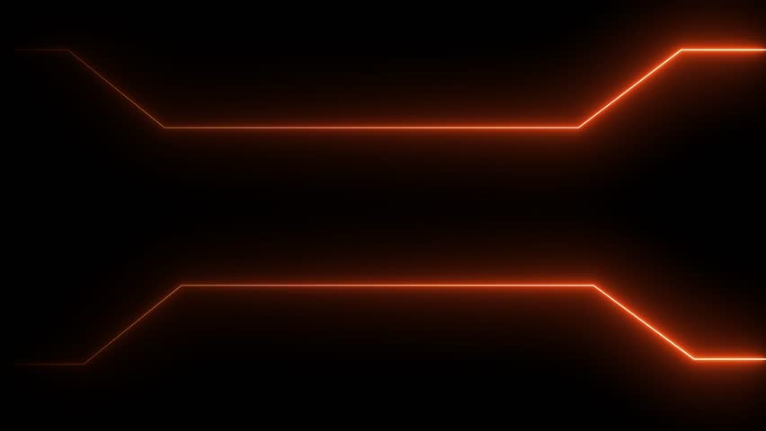 neon glowing frame background. glowing background animation, neon frame sign. saber frame animation background.futuristic frame with chevron footage effect .4k