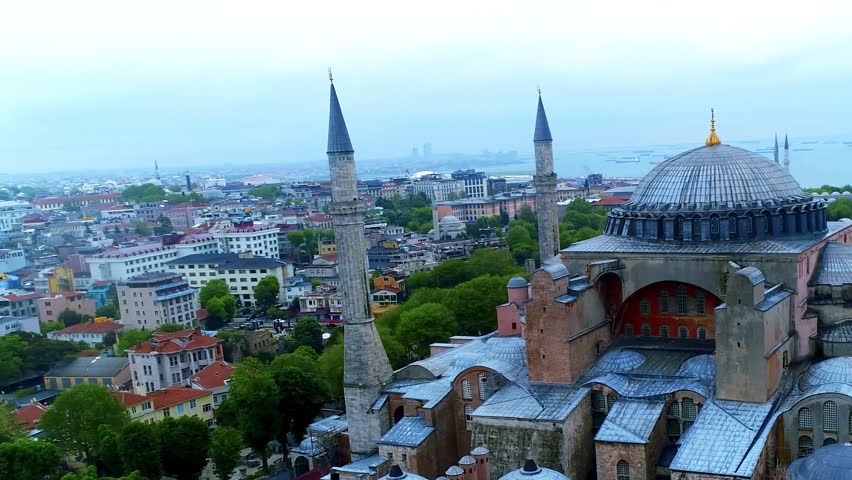 Hagia Sophia Landmark in Istanbul Turkey