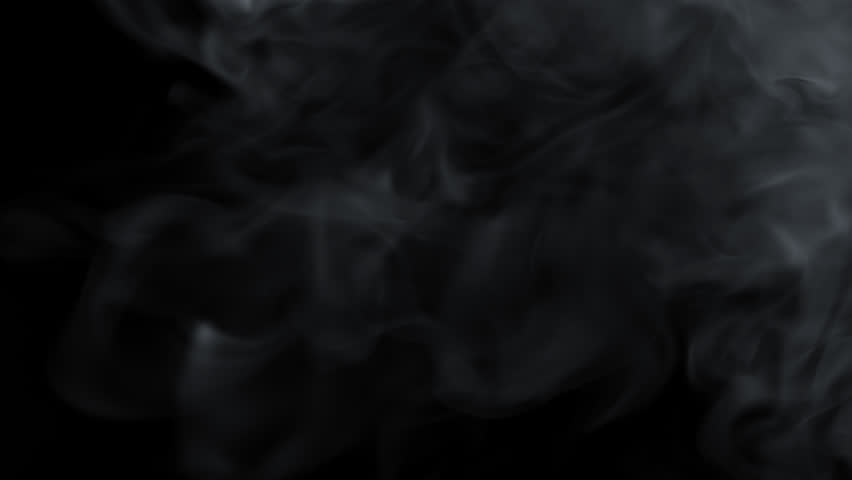 Realistic Natural Smoke Plume Moving Left to Right, 4K Isolated Transparent Overlay Alpha Chanel.