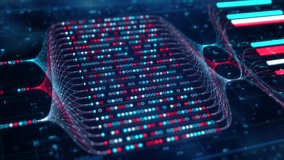 Big Data Analytics Neural Network Data Flow Visualization, AI Machine Learning, Quantum Computing, Binary Code Digital Grid, Futuristic Artificial Intelligence Technology Abstract Background - Powered by Shutterstock - Get 15% off with code: PIKWIZARD15