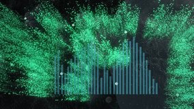 Animation of nft text and financial data processing over virus cells. Global business, finances and digital interface concept digitally generated video. - Powered by Shutterstock - Get 15% off with code: PIKWIZARD15