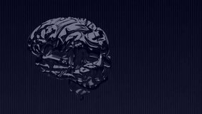 Digital brain surrounded by binary code and network connections animation. Artificial intelligence, technology, machine learning, futuristic, virtual, data - Powered by Shutterstock - Get 15% off with code: PIKWIZARD15