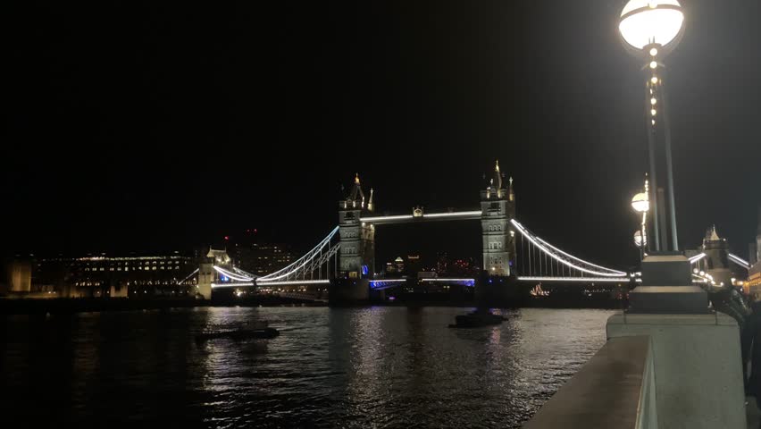 A view of the river Thames and Tower Bridge, London, United Kingdom.