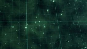 Animation of digital screen with green lights. digital interface, technology and communication concept digitally generated video. - Powered by Shutterstock - Get 15% off with code: PIKWIZARD15