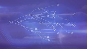 Animation of data processing and media icons over blue background. Social media and digital interface concept digitally generated video. - Powered by Shutterstock - Get 15% off with code: PIKWIZARD15