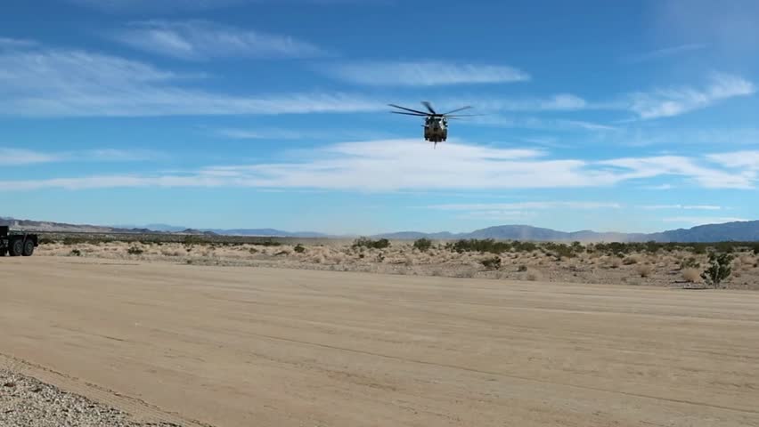 US Marine CH-53K King Stallion helicopter